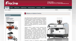 Desktop Screenshot of fracino.com.pl